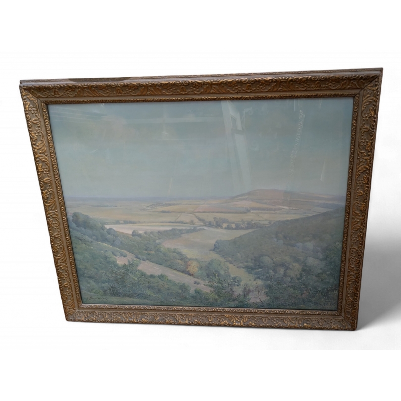 Tableau \"Paysage\" signé R. BURNS WILSON