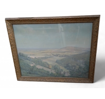 Tableau "Paysage" signé R. BURNS WILSON