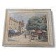 Tableau "Place du Molard" signé G. DJAKELI