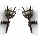 Pair of sconces.