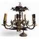 Dutch chandelier, 7 lights.