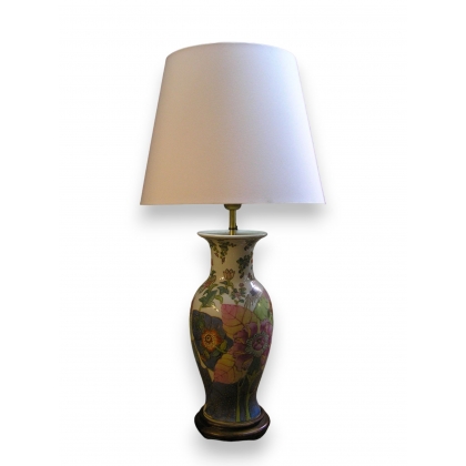  Lampe en porcelaine sur  Moinat SA  - Antiquités décoration
