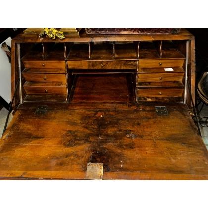 Inlaid chest-of-drawers desk