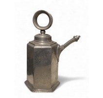 Bouteille à vin en étain ABR 1794