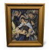 Tableau \"Sainte famille\" signé S. BURNAND