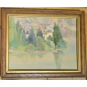 Aquarelle \"Chateau de Chillon\" par Hélène HANTZ