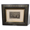 Engraving: ‘The Pontine Harvesters’