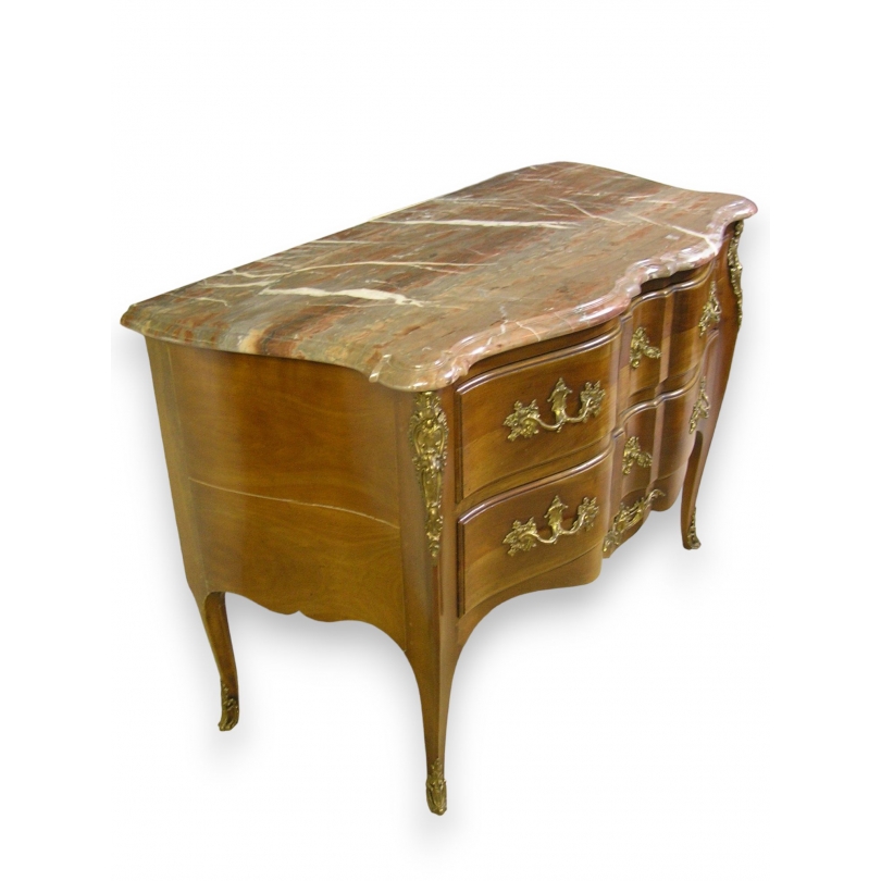  Commode style Louis XV MEZIERES sur  Moinat SA  - Antiquités décoration