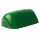 Globe en verre pour lampe de banquier, Vert