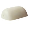 Glass globe for a banker’s lamp, White