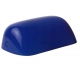 Globe en verre pour lampe de banquier, Bleu
