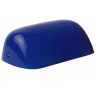 Globe en verre pour lampe de banquier, Bleu