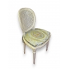 Chaise style Louis XVI laquée