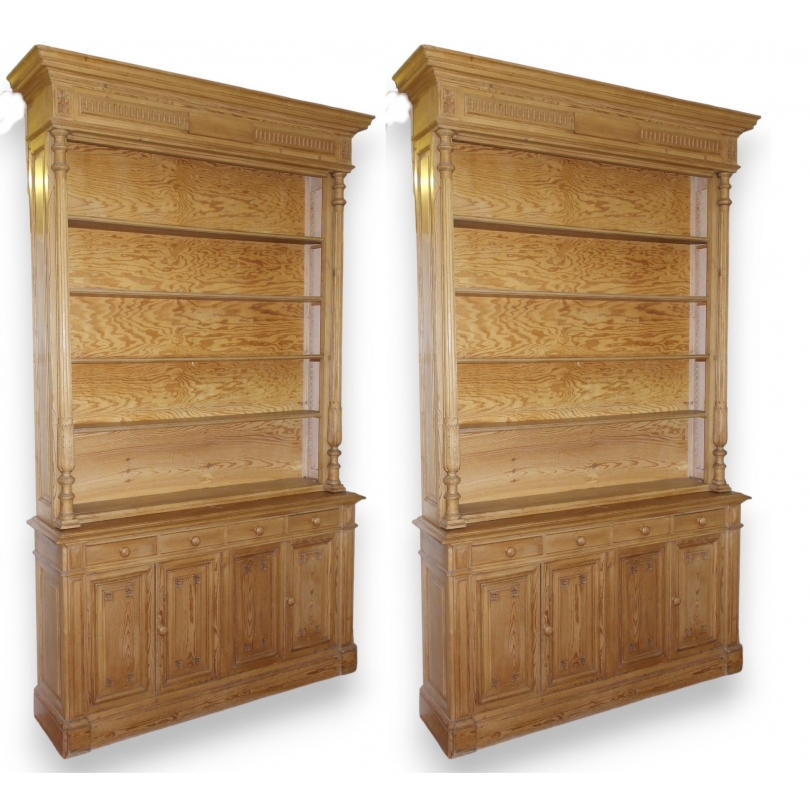 Paire de bibliothèques