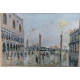 Tableau "Venise lumineuse" signé Percival PERNET