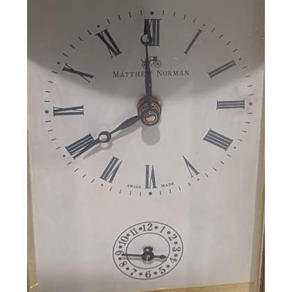Oval clock by Matthew NORMAN