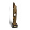 Sculpture "Optimisme" en bronze signée X BUCHER