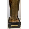 Sculpture "Optimisme" en bronze signée X BUCHER