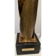 Sculpture "Optimisme" en bronze signée X BUCHER