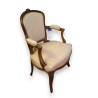 Louis XV-style cabriolet armchair by Moinat SA – Antiques and interior design