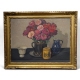 Tableau "Bouquet de Fleurs" signé Th. DELACHAUX