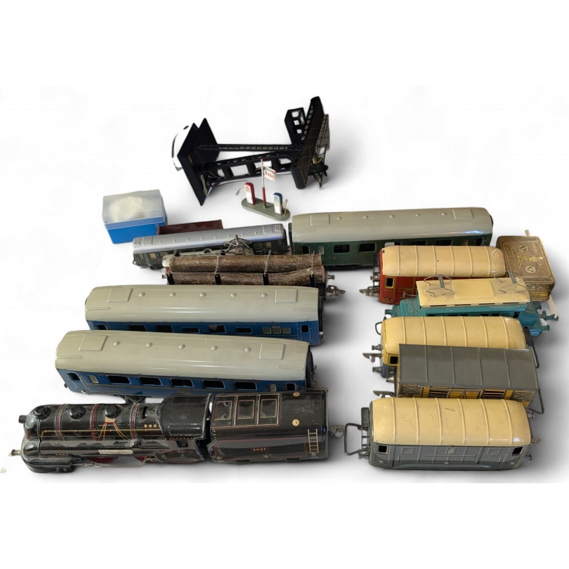 Collection of vintage trains