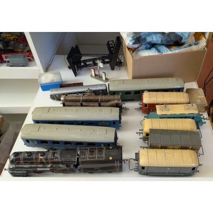 Collection of vintage trains