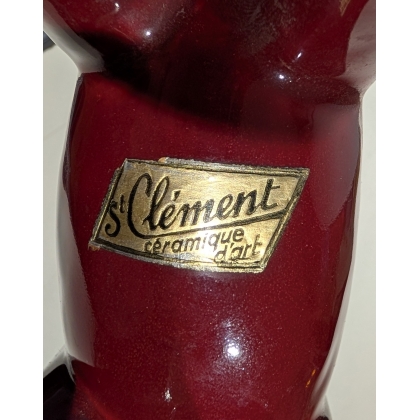 Âne en céramique de St-Clément