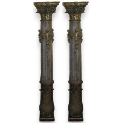  Paire de colonnes Louis XVI. sur  Moinat SA  - Antiquités décoration