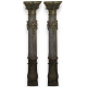 Pair of Louis XVI columns.