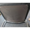 Fauteuil cuir noir par ART COLLECTION
