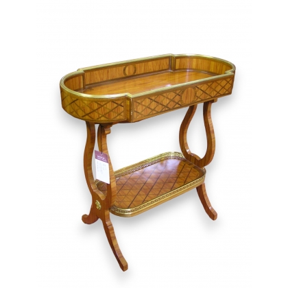  Travailleuse style Louis XVI en bois de sur  Moinat SA  - Antiquités décoration