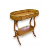 Travailleuse style Louis XVI en bois de rose