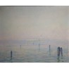 Tableau \"Venise\" signé Alf. BOLLE 1921