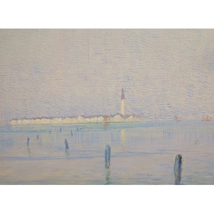 Tableau \"Venise\" signé Alf. BOLLE 1921
