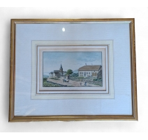 Swiss print "Cure of Weibel",