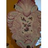 一对吉恩（Gien）双灯头壁灯。来自莫纳特公司（Moinat SA）——古董与装饰品