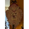 一对吉恩（Gien）双灯头壁灯。来自莫纳特公司（Moinat SA）——古董与装饰品