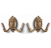 Pair of sconces