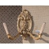 Par de apliques de estilo Luis XV de madera dorada en  Moinat SA  - Antigüedades y decoración