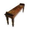 English mahogany bench with scrolls on  Moinat SA  - Antiques and home décor