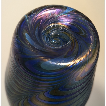 Vase Plumes de paon de LÖTZ