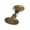 Geneva-style brass handle