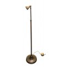 Lampadaire spot en laiton