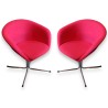 Paire de Fauteuils Duna 02 de Lievore Molina