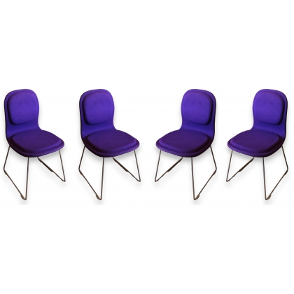 Suite de 4 chaises Hi-Pad de Jasper Morrison