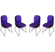 Suite de 4 chaises Hi-Pad de Jasper Morrison
