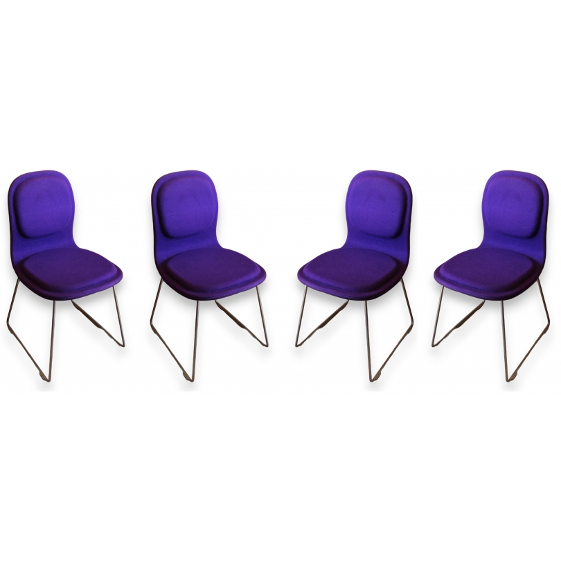 Suite de 4 chaises Hi-Pad de Jasper Morrison