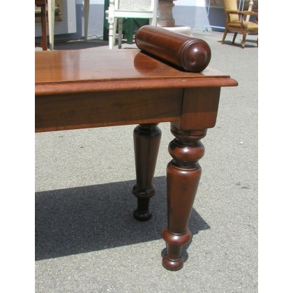 English mahogany bench with scrolls on  Moinat SA  - Antiques and home décor