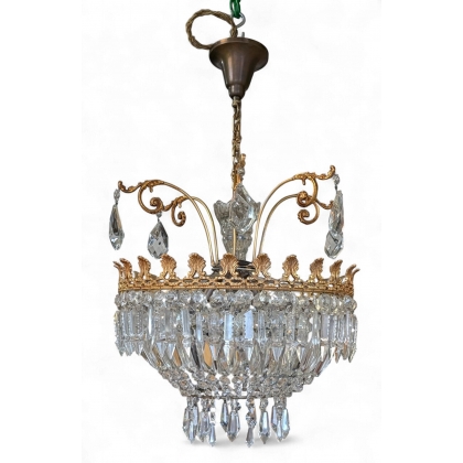 Lustre à cristaux
